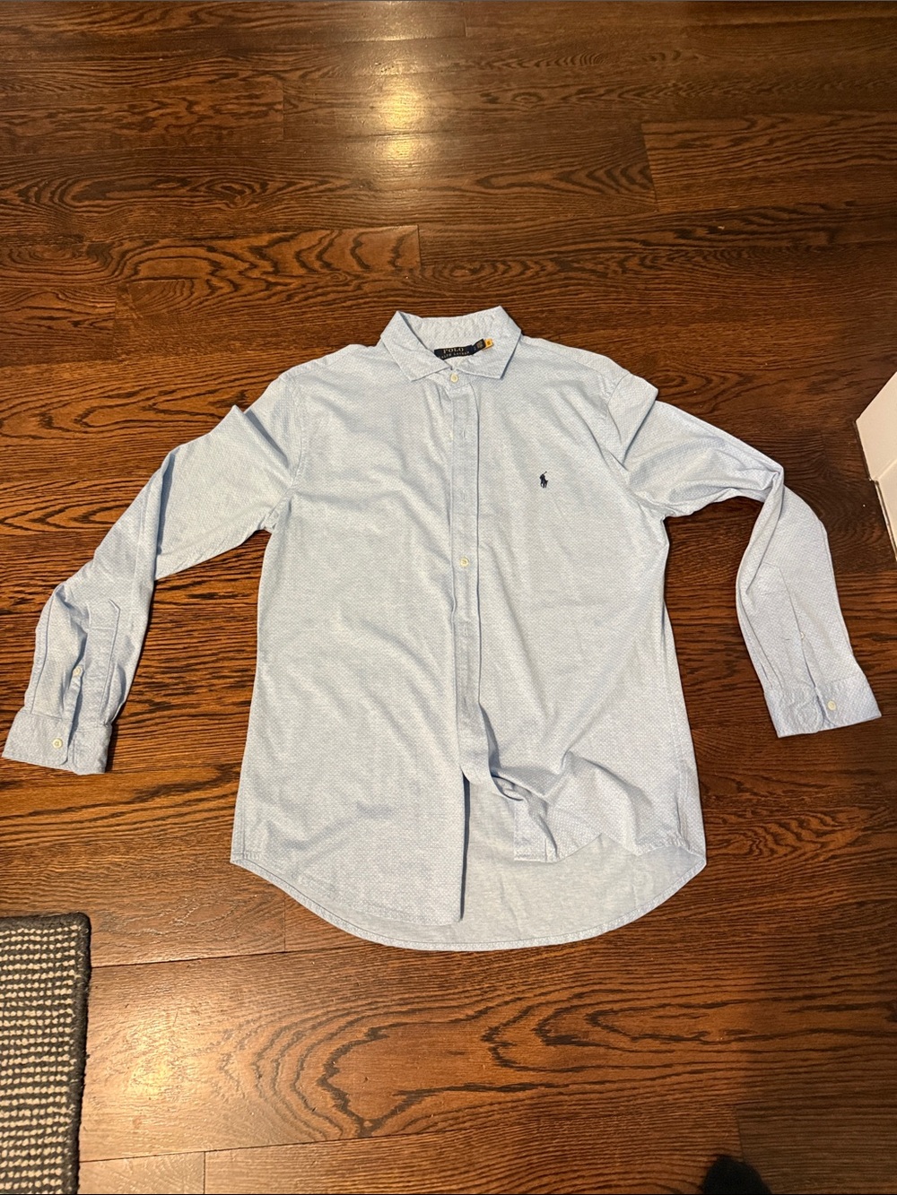 Polo by Ralph Lauren Light Blue Button-Up Dress Shirt